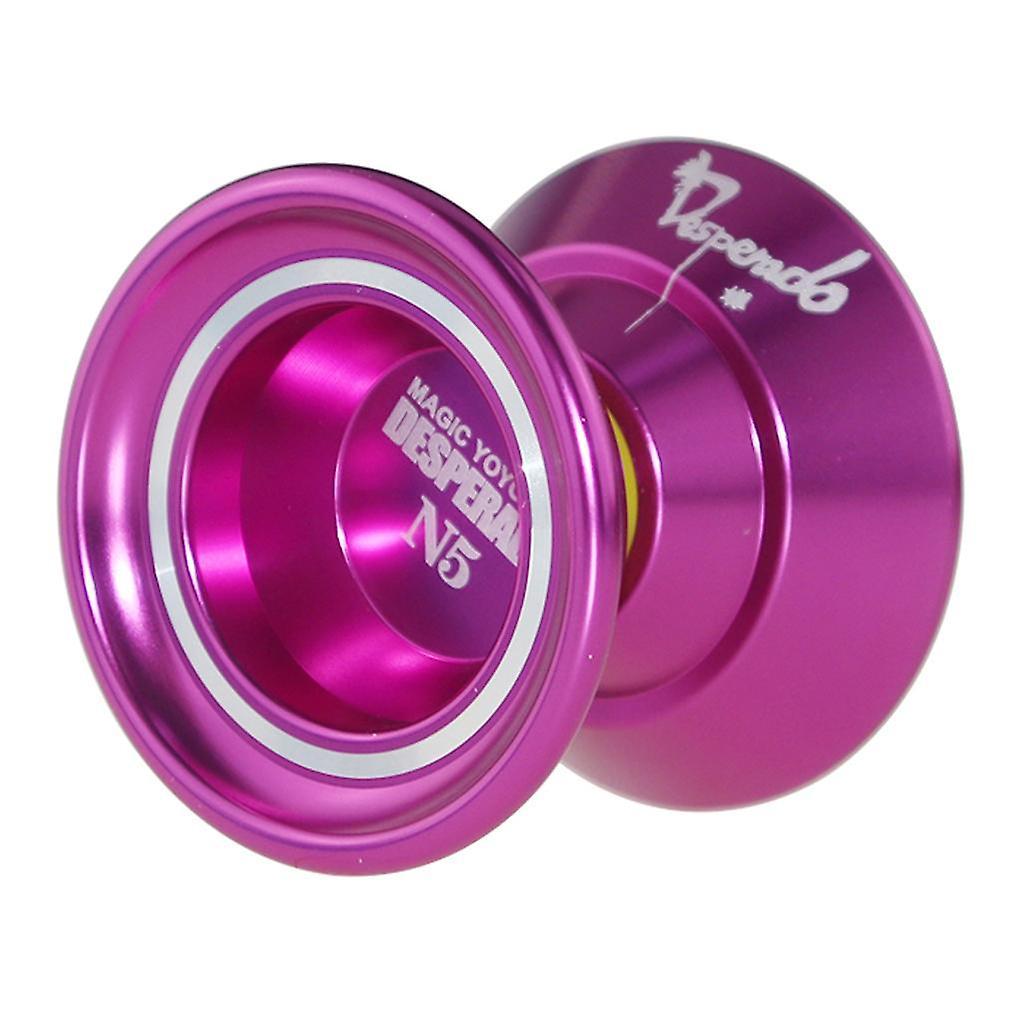 N5 Spin Ball Alloy Professional Concave Bearing Yoyo Purple