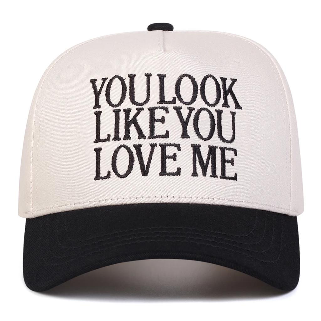 Unisex YOULOOK LIKE YOU Letter Embroidery Baseball Caps Spring Autumn Outdoor Adjustable Casual Hats Sunscreen Hat Sports Cap