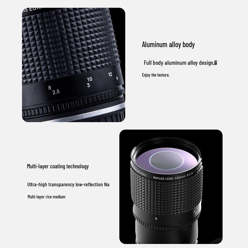 CN CAT KING 230mm f/5.6 Full-Frame Reflex Lens