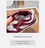 Kids' Two-Layer Cotton Board Shoes - Lightweight, Velvet-Lined, Warm, for Boys & Girls, Casual Outdoor Fashion.