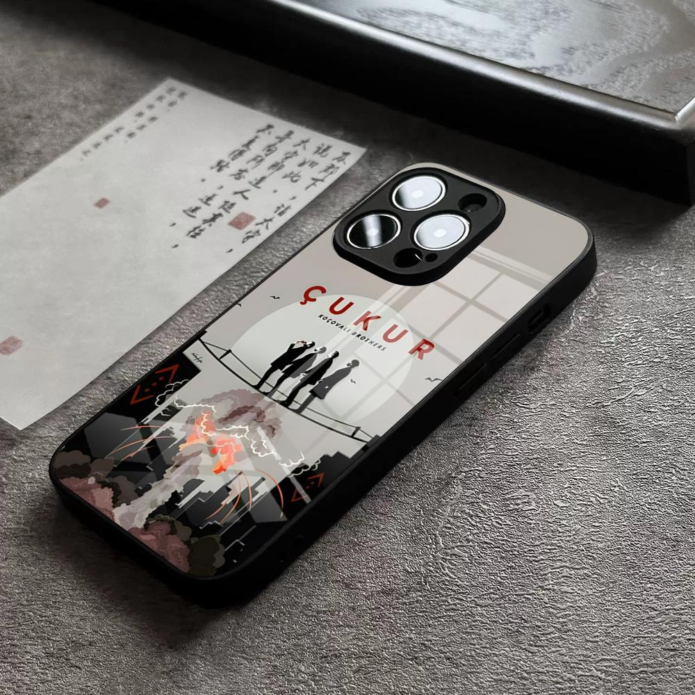

TV Cukur Phone Case For IPhone 15 Pro Max 14 Plus 17 Pro Max 12 11 13 X XR XS 16 Plus Air SE Glass Cover iPhone14 Pro