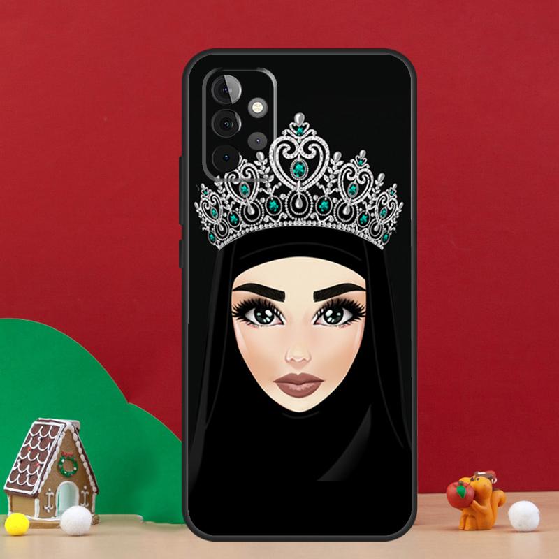 Muslim Islamic Girls Arabic Hijab Case For Samsung Galaxy A56 A33 A13 A36 A23 A52 A32 A12 A54 A34 A14 A16 A53 A15 A35 A55 A17