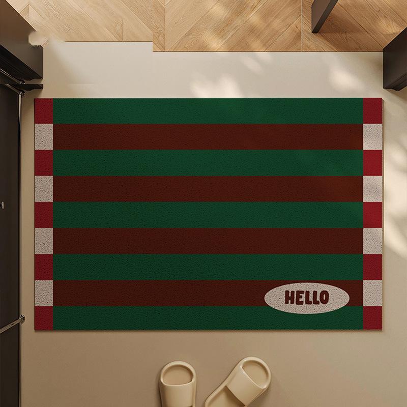 Б/у Коврик для прихожей: Прочный, Нескользящий, Стирающий грязь Коврик для прихожей 40x60cm Coil Material