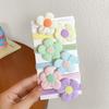 5/6 teile/satz Milch kaffee farbe kinder haar ring bowknot blume gummiband hohe elastizität und langlebig kopf seil