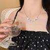 2024 Vintage Double-Layer Pearl Necklace with Heart Pendant