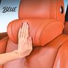Ergonomic Neck Rest Car Headrest Pillow for Support, Memory Foam with Universal Adjustable Strap, Lumbar Support Cushion Auto Truck SUV Strap Pad