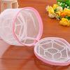 Foldable Anti-Deform Washing Machine Underwear Bra Laundry Bag Zipper Mesh Pouch