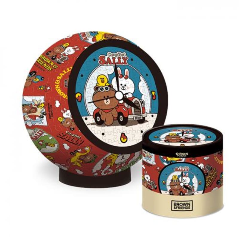 

Brown & Friends Pilot Clock Puzzle Board Game
