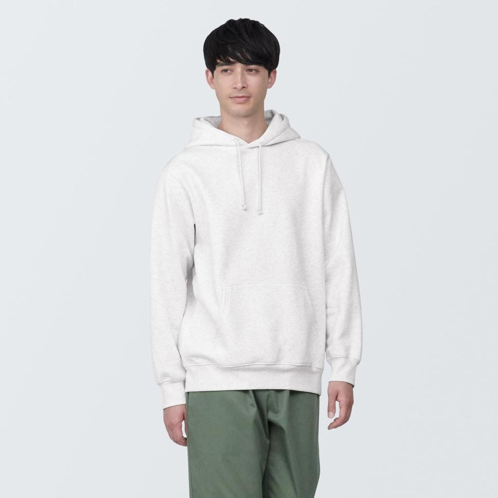 MUJI Sweat Pullover Parka AB1LUA4S Light Gray S Men's Men's Men's