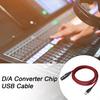 USB Male to Adapter Cable Easy XLR Female to Use Universal Mic Link