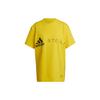 (WMNS) Adidas by Stella McCartney Logo T-Shirt  Asia Sizing 'Yellow' Women's HI0902