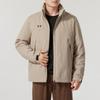 Under Armour Windproof Warm Stand Collar Cotton Jacket Unisex Jackets Khaki 24600901-203