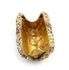 Flower Bags Crystal Clutch Evening Purse WHTUOHENG Women Diamond Rhinestone Handbags Formal Wedding Party Purple/Blue/Gold Bags