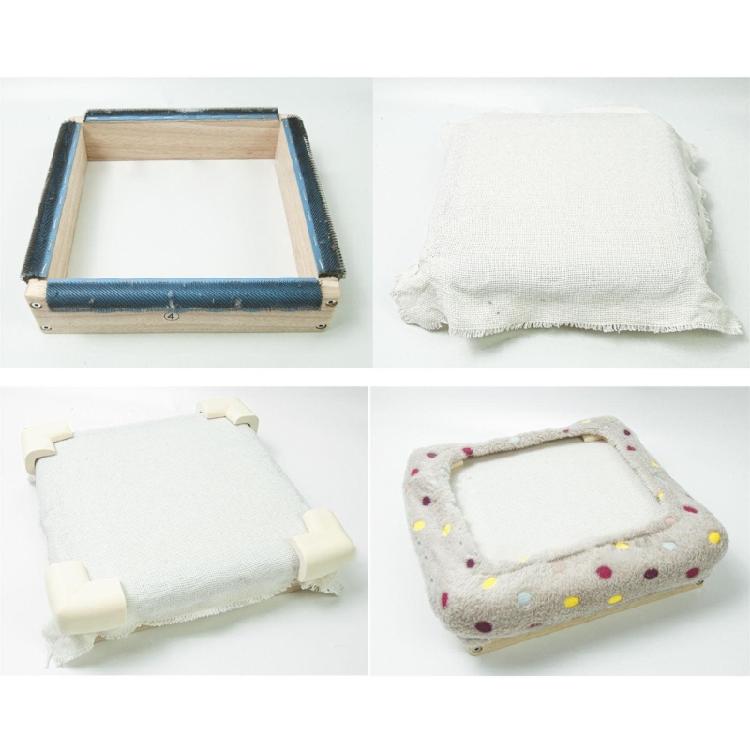 25/40cm Square Gripper Strips Frame Cover Punch Needle Frame Cover for Quilting
