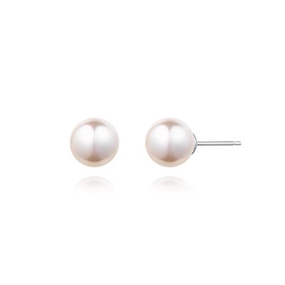 Silver Pearl Earrings Sa24D01E