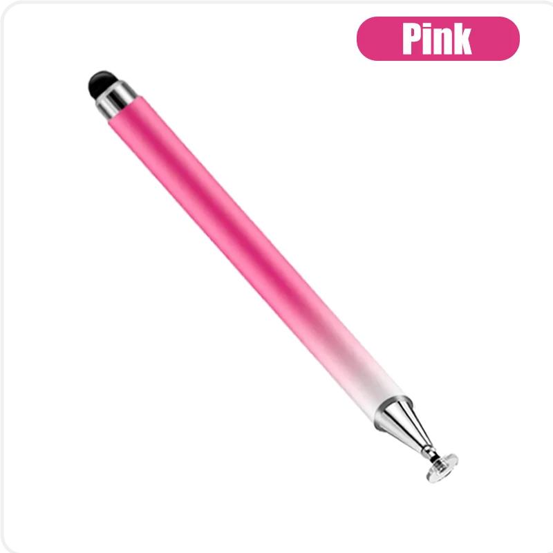Universal Stylus Pen 2 in 1 for IPad Tablet Phone Drawing Painting High Precision Disc Tip Silicone Touch Screen Pen Accessories