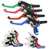 Foldable CNC Aluminum Brake Clutch Lever Off-Road Motorcycles KTM T2 T4 CQR Compatible Lightweight Adjustable