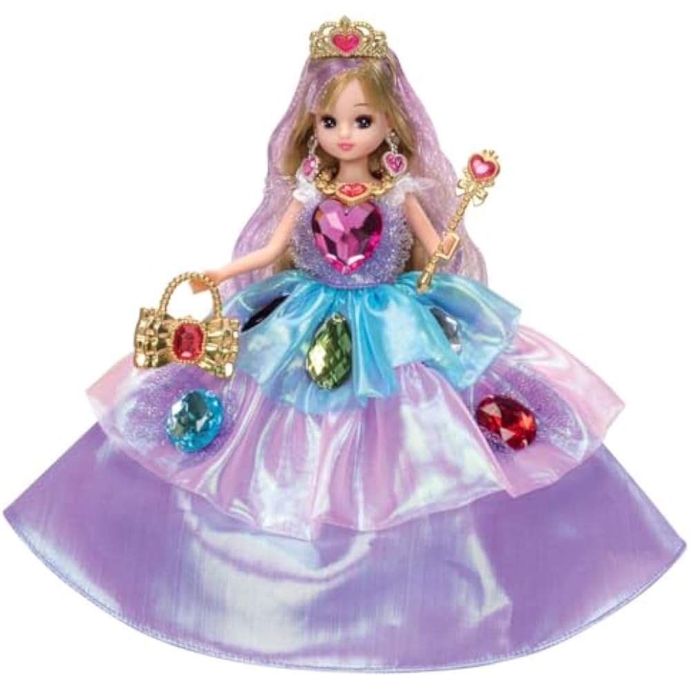 TAKARA TOMY (TAKARA TOMY) Licca-chan Doll LD-05 Modern Princess Nijiiro Jewel Licca-chan Dress Up...