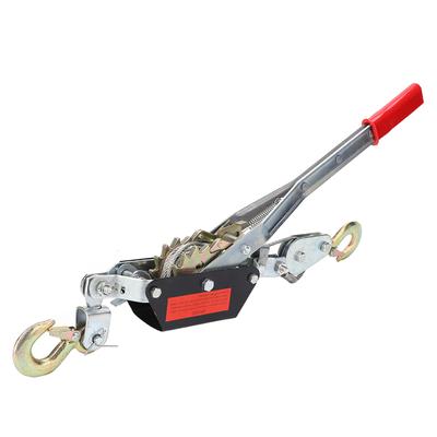 2T/4T Drahtseil-Handzuggerät, Spannwerkzeug, Mini-Spanngerät, Doppelhaken-Hebewerkzeug, Seilwindenzuggerät