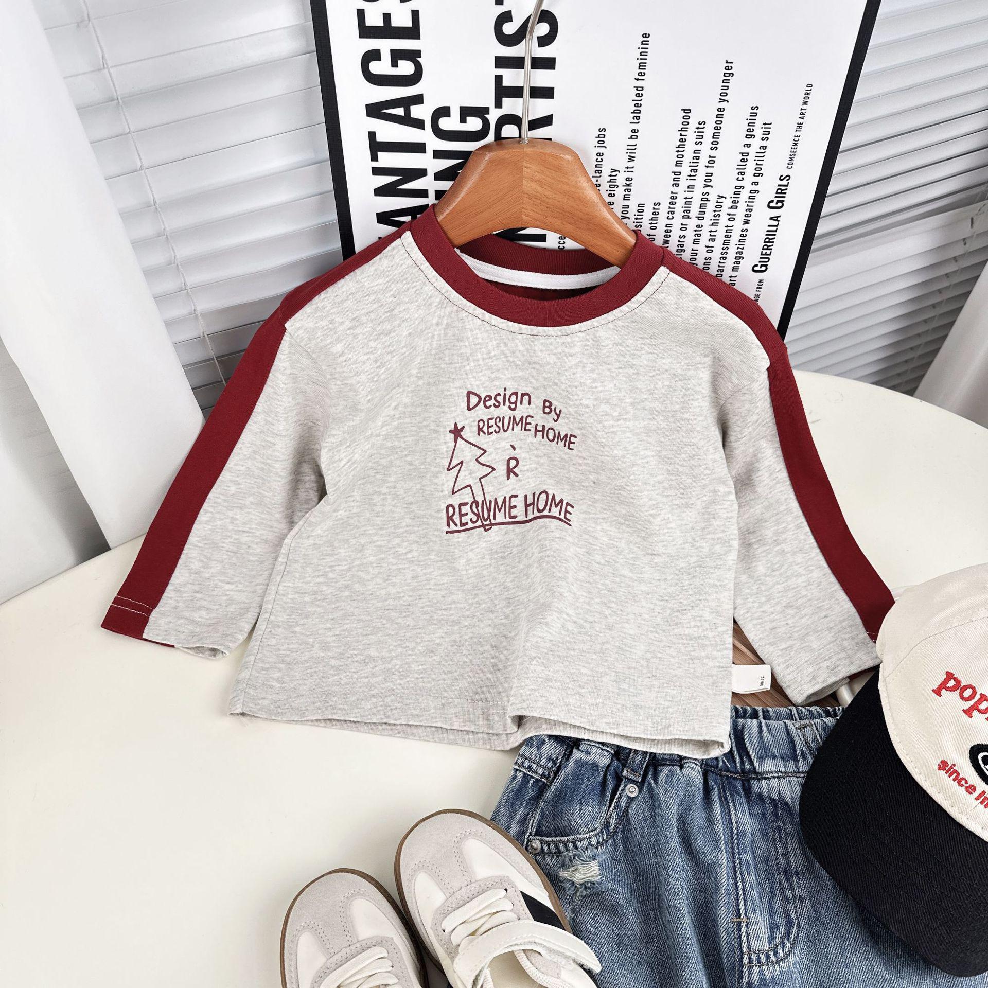 

Детская рубашка с красными лацканами в клетку — в стиле колледжа, весна/осень 2025 г., комплект из двух предметов для мальчиков и девочек 90 cm