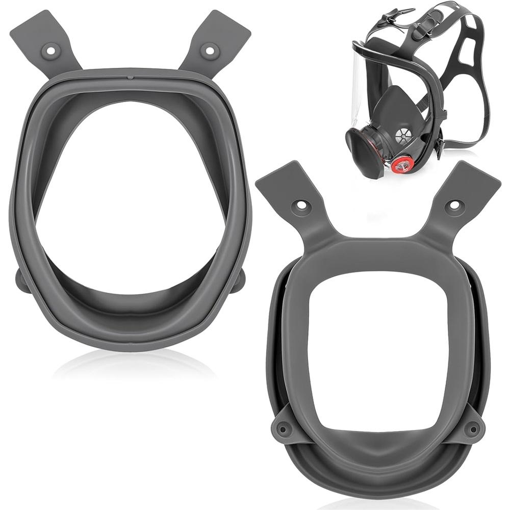 2-Pack Rubber Seal Rings For 6000 Series Full Face Respirators – Compatible With 6700, 6800, 6900 – Replacement Facepiece Gasket