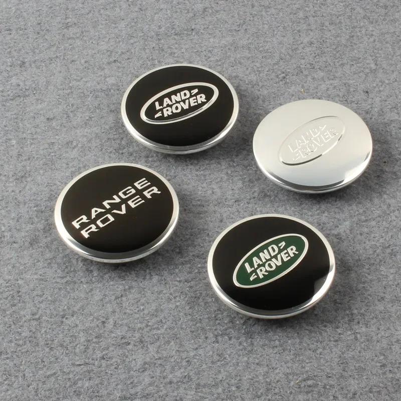 62mm 4pcs Wheel Center Hub Caps Cover Emblem logo For Land Rover RANGE ROVER LR2 LR4 LR3 RANGE Sport Decorative Accessories XS2
