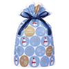 Indigo Christmas Wrapping Bag Greeting Bag L Snowball Light Blue XG594