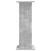 Plant Stand Concrete Grey 30.5 x 30 x 80.5 cm Engineered Wood
