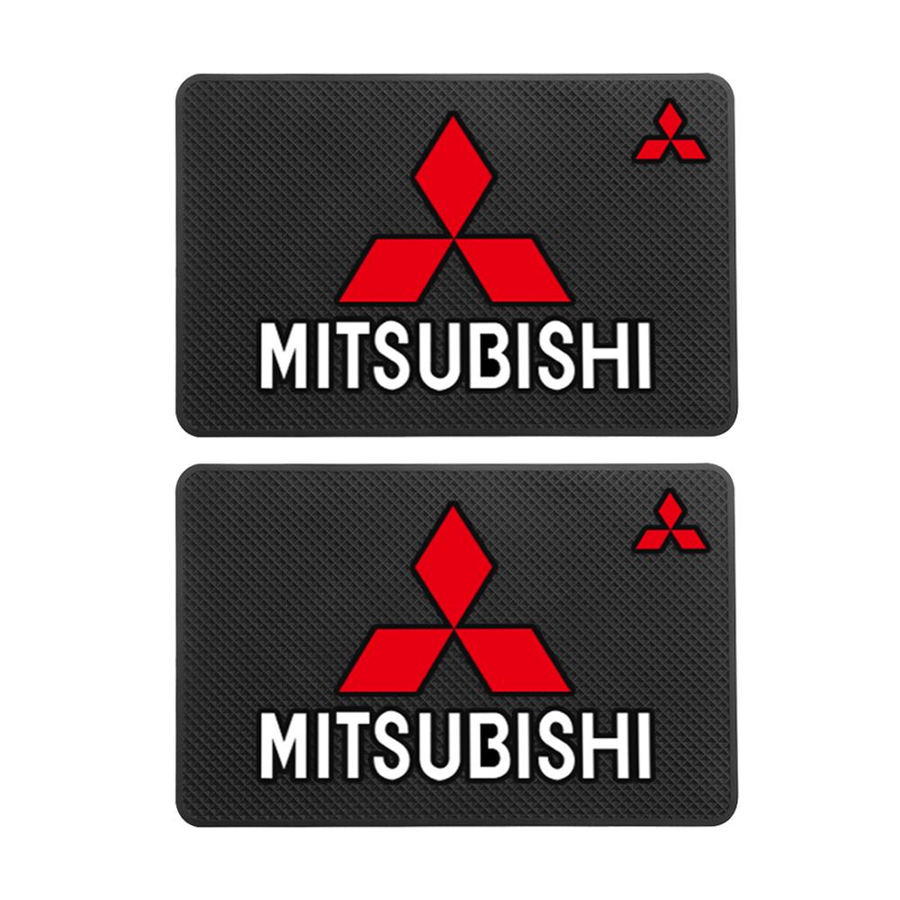 Car Anti Slip Mat Phone Holder Non-Slip Pad Car Accessories For Mitsubishi Outlander Lancer 10 ASX RALLIART Eclipse L200 Pajero