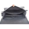 Black Leather Crossbody Bag Women's Purse Satchel Handbag Messenger Shoulder Sling Bag 13 Inch Medium