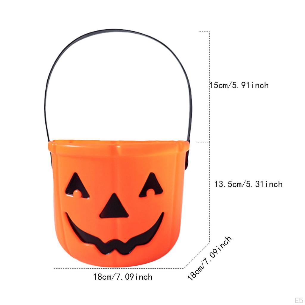 Godishink Halloween Bus eller Godis Flickor Barn Behållare Festartiklar Dekoration