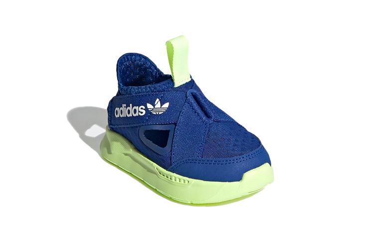 adidas Originals 360 Sandals Slip Resistant Abrasion Resistant Toddler Shoes Blue Infant And Toddler FX4951