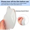 2 Pack Acrylic Coaster Transparent Coaster for Desk Clear Desk Irregular Coast Cloud Shape Drink Cup Ornaments for Home Kitchen Bar Dining Table