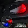 Solar Powered Car Fake Security Light Blue/Red Flashing Simulated Dummy Alarm Wireless Warning Anti-Theft Caution Lamp Strobe