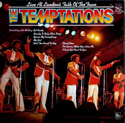 LP Schallplatte TEMPTATIONS - Live At London's Talk Of The Town MFP50419 Music For Pleas 1979 UK Soul/Funk Gebraucht