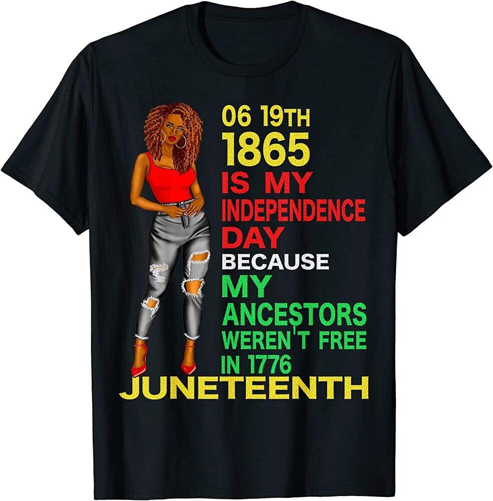 

Бесплатная футболка унисекс Happy Juneteenth Is My Independent Day