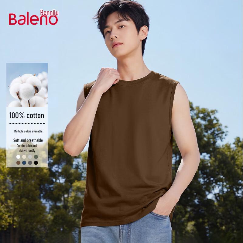

Baleno Men s Heavyweight Cotton Tank Top M