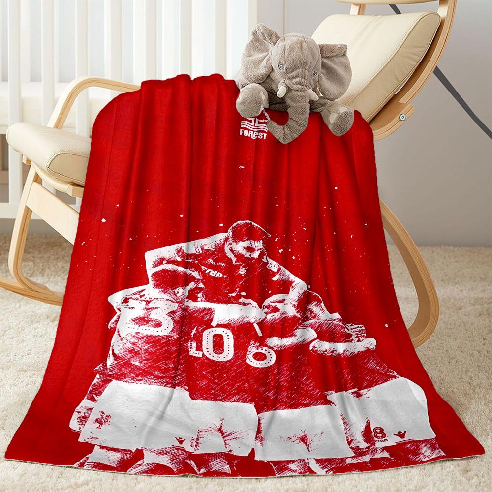 Tree Forest Logo Blanket Warmthful Decor Great for Couch Chair Picnics for All Occasions Stylish Decor Perfect Gift for Relatives and Friends