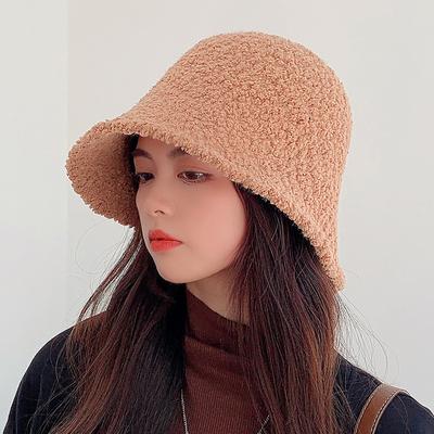 Zimní teplý kyblík Fedora pro ženy Silný fleece Panama Čepice Venkovní termální rybářské čepice Podzimní Dámské Kašmírové Zimní čepice