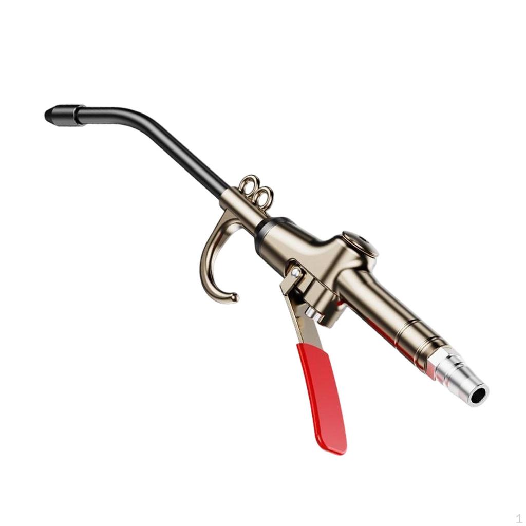 Air Blower Compressor Accessory Easy to Use Aluminum Alloy Dust Pneumatic Clean Tool