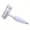 1PC Motorcycle Spark Plugs Car Spark Plug Portable with Filter Gasoline Generator Spark Plug for Agricultural Machinery