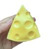 Super Soft Cheese Squeezed Cube Anxiety Relief Cheese Stress Ball Portable Cheese Pinch  Office
