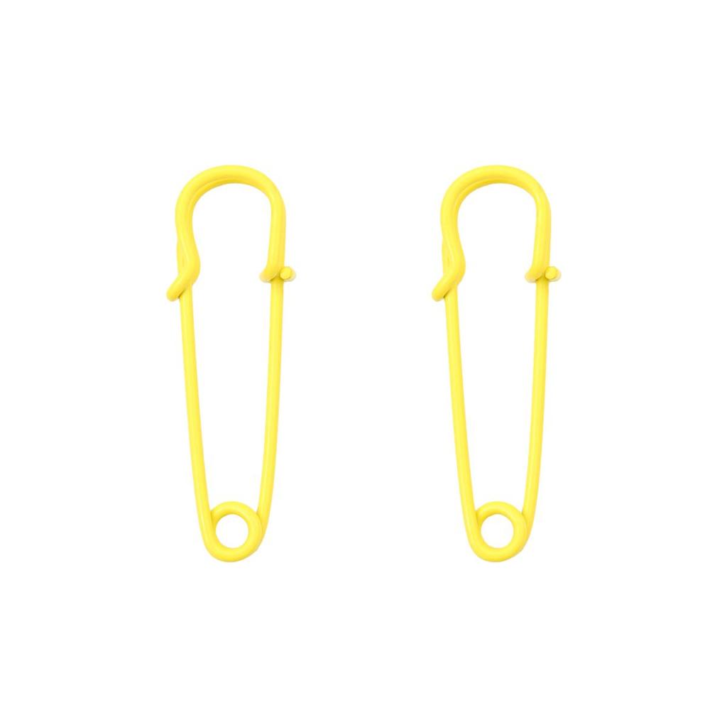 2/5 stk Fargerik 3-hulls Pins Brosje for DIY-laging Dekorasjoner Klær Fikseringsrekvisitter Tilbehør