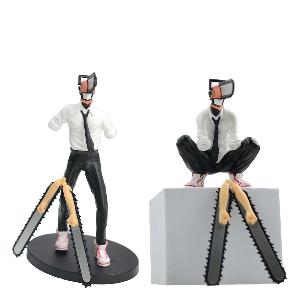 19Cm Chainsaw Man Denji Anime Figure Denji/Power Action Figure 1560 Chainsaw Man Denji Figurine Adult Collectible Model Doll Toy