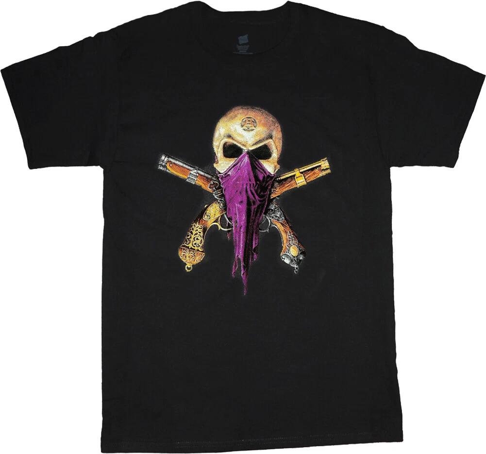 Pirate Skull T-shirt Mens Graphic Tee Clothing Apparel XL