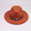 European and American Bull Head Tibetan Cowboy Hat Men's and Women's Western Cowboy Top Hat Outings Party Jazz Hat Felt Hat