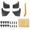 4Pcs Front & Rear Mud Flaps For Tesla Model Y 2021-2023, No Need To Drill Holes