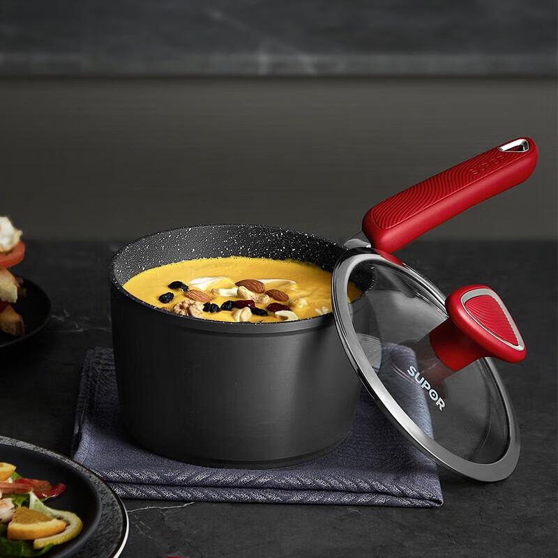 Supor Non-stick Maifan Stone Milk Pot Set