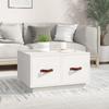 Day and Night - Day and Night Solid White Pine Wood Coffee Table 60x53x35 Cm
