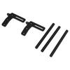 RC Front Bumper Aluminum Alloy Model Car Front Bumper Replacement for 1Celsius10 RC Car